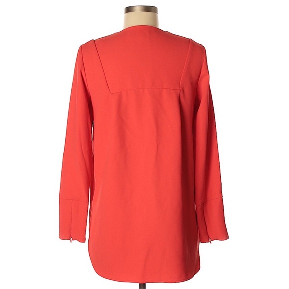 French Connection V-Neck Blouse - Picture 2 of 7